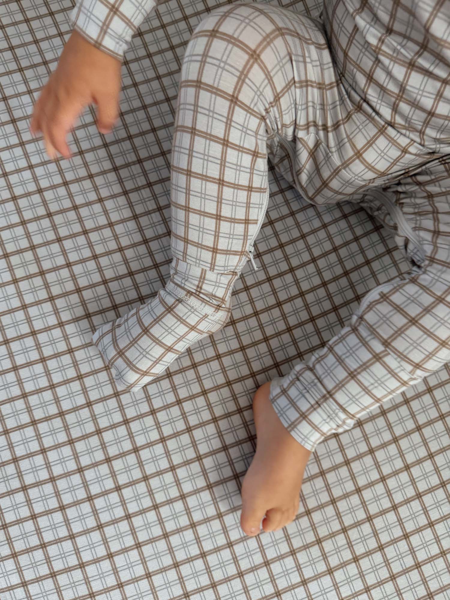 Convertible Pajama - Plaid