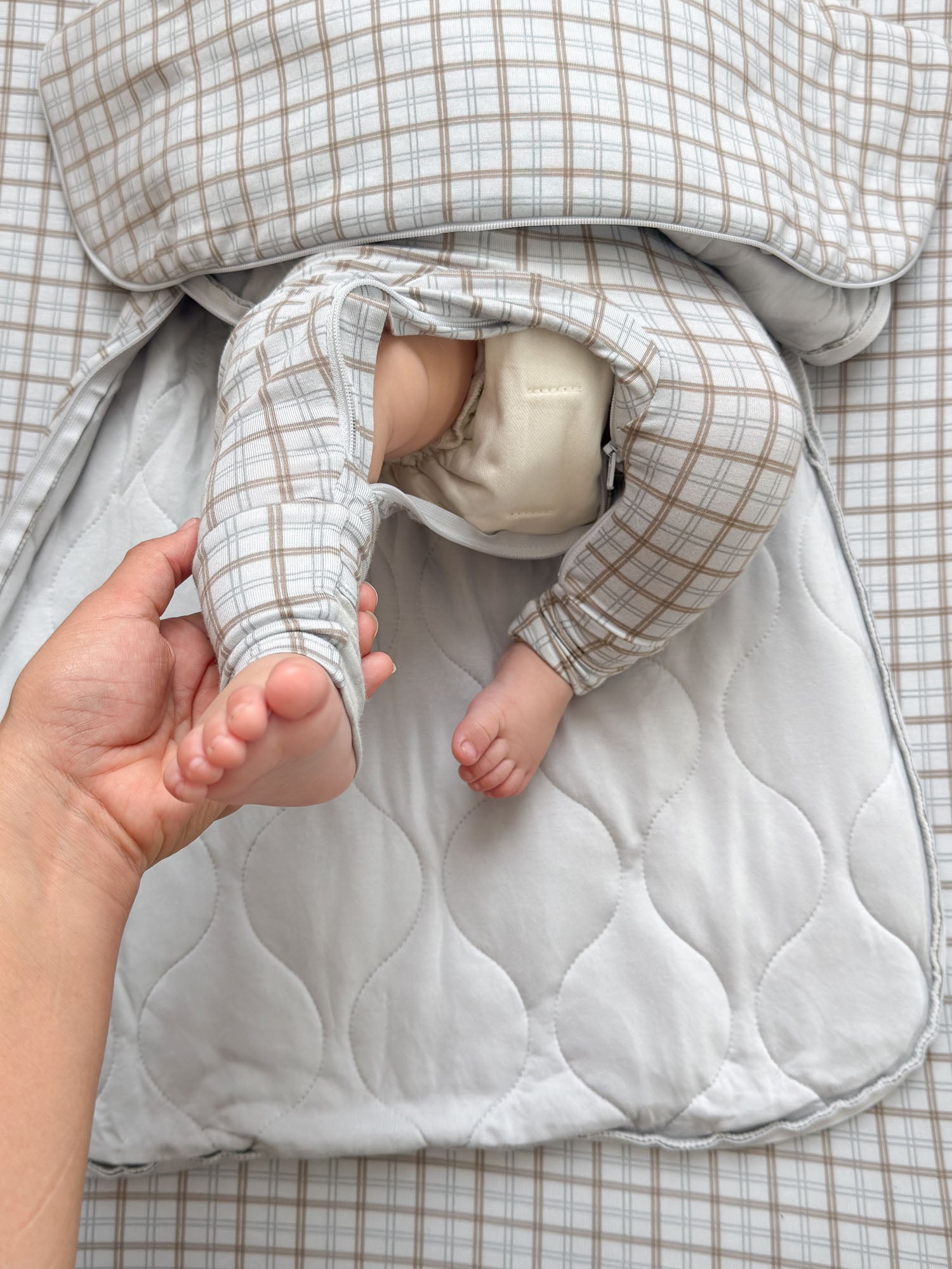 Sleep Sack - Plaid / 2.5 TOG