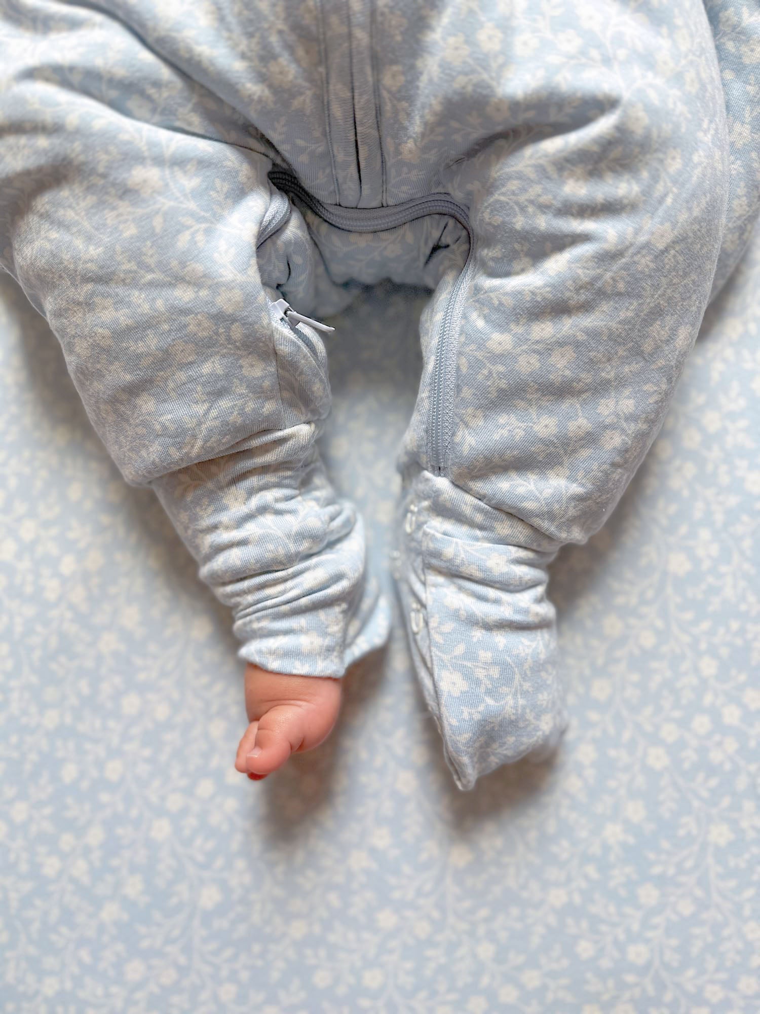 Long Sleeve Footie Sleep Sack - Meadow / 1.0 TOG