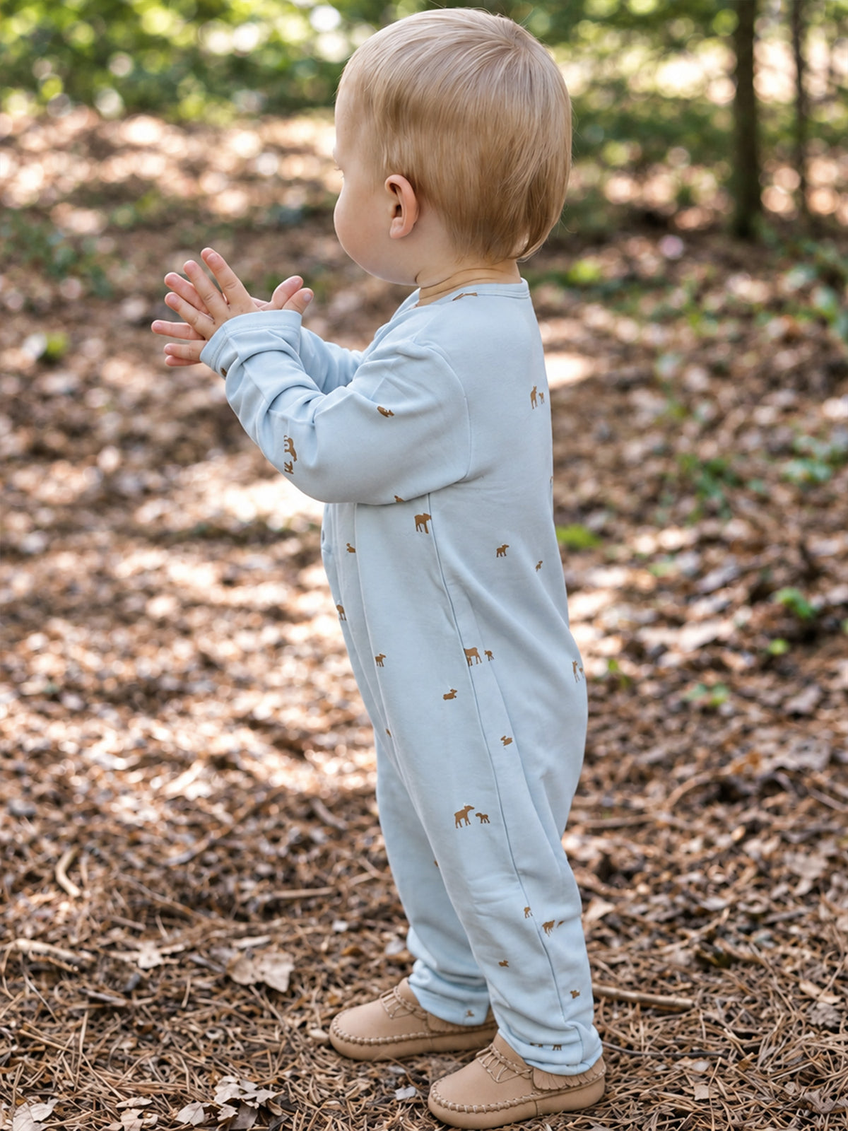 Henley Jumpsuit - Moose